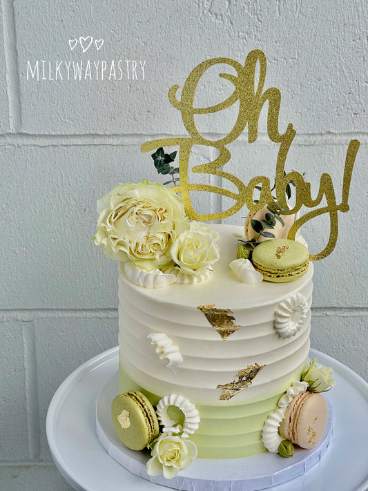 Baby shower cake