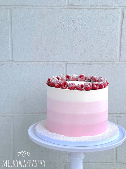 Berry Ombre cake 覆盆子渐变蛋糕