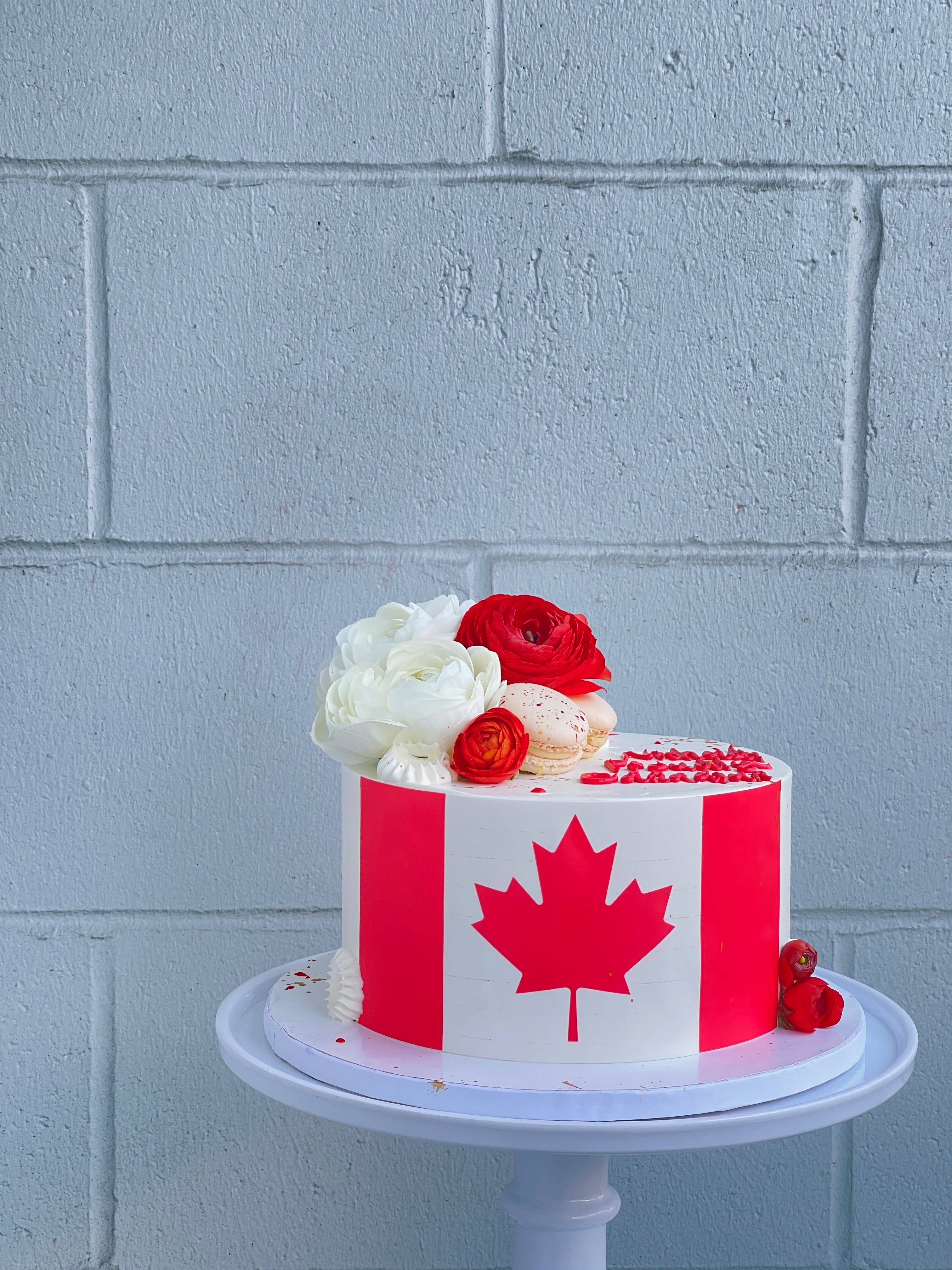 15x CANADA 40mm Rice Paper Cup Cake Fairy Toppers CANADIAN FLAG 4cm | eBay