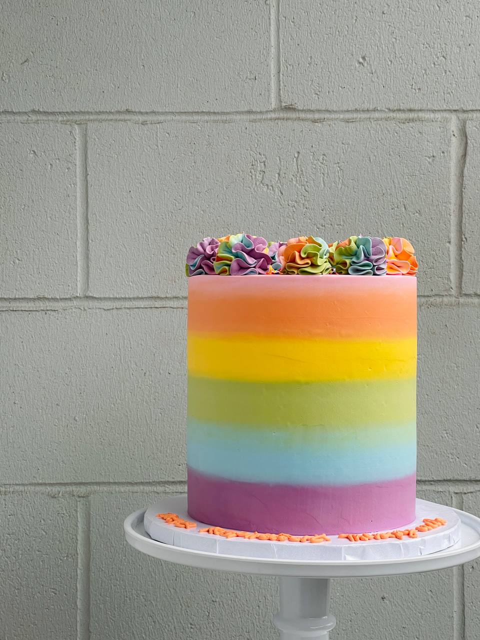 The Rainbow cake