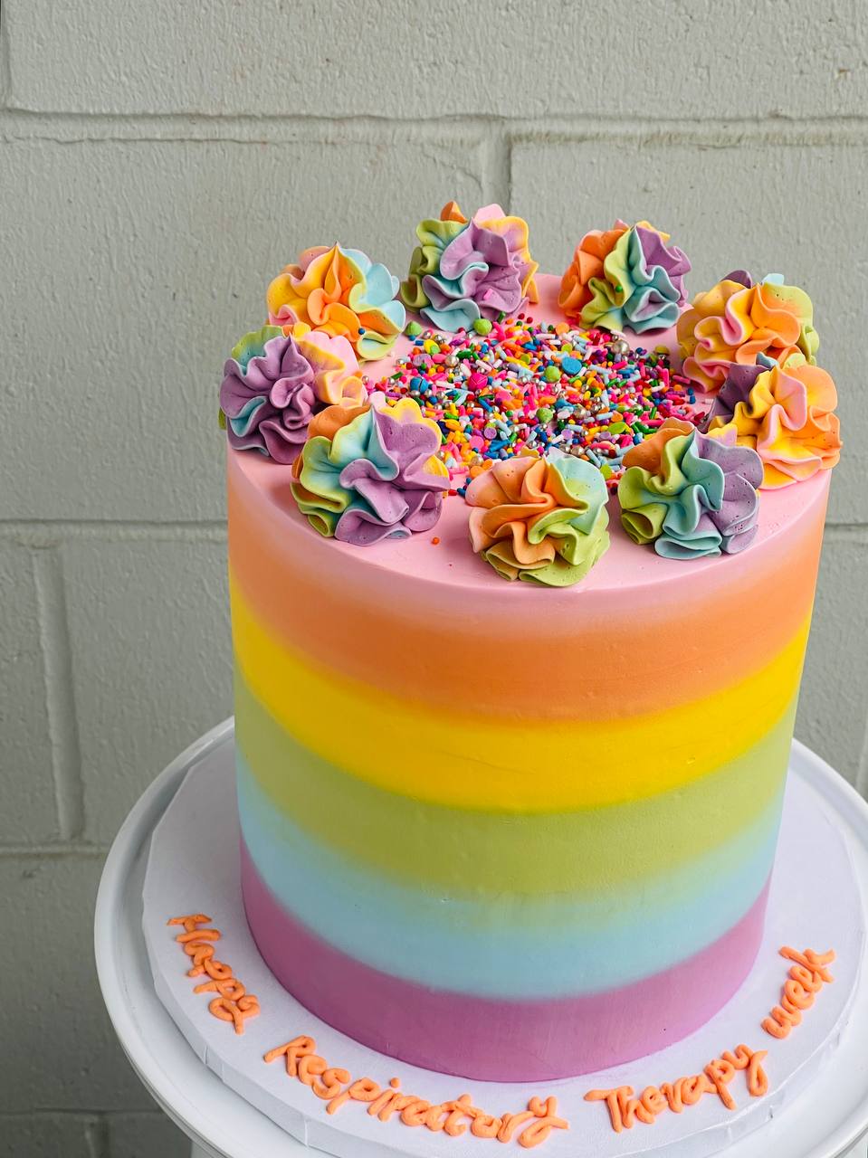 The Rainbow cake